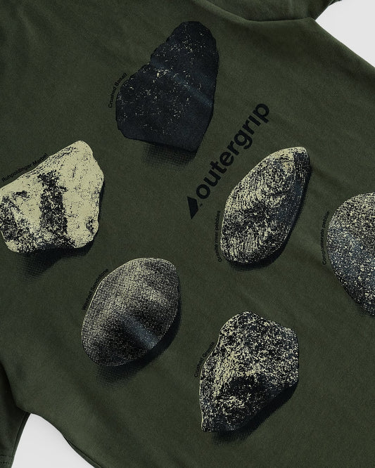 Pebbles Tee - Olive